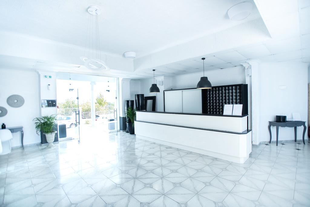 Hotel Bianco Olympico Beach Resort reception.jpg