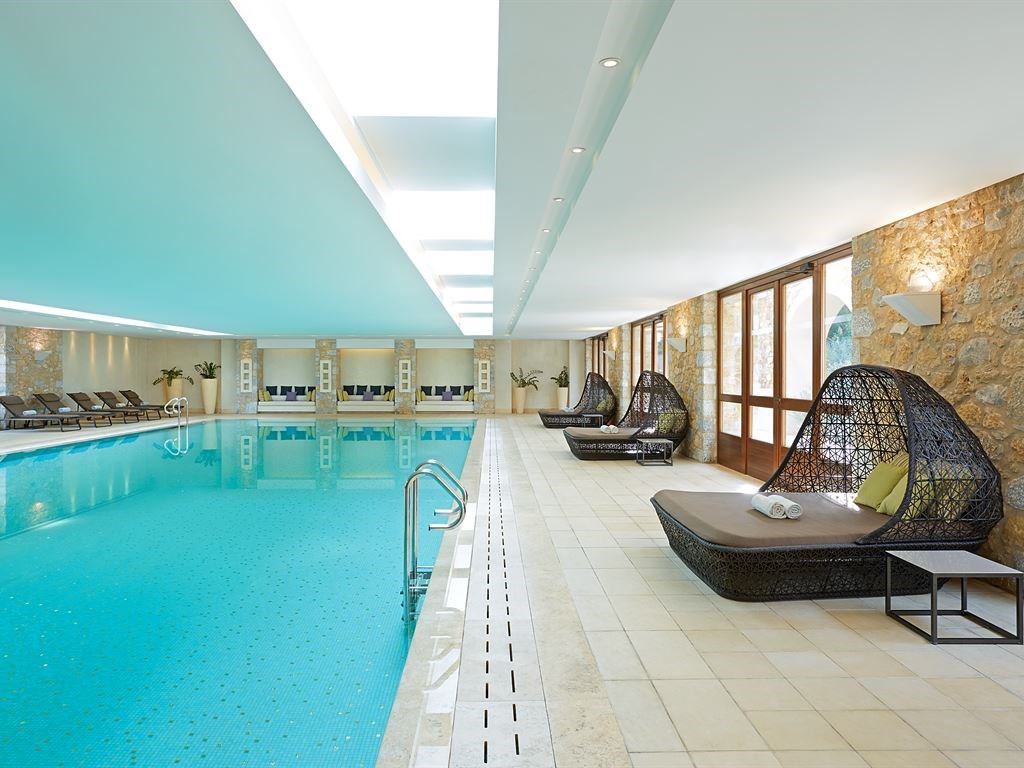 Hotel Costa Navarino Westin indoor pool.jpeg