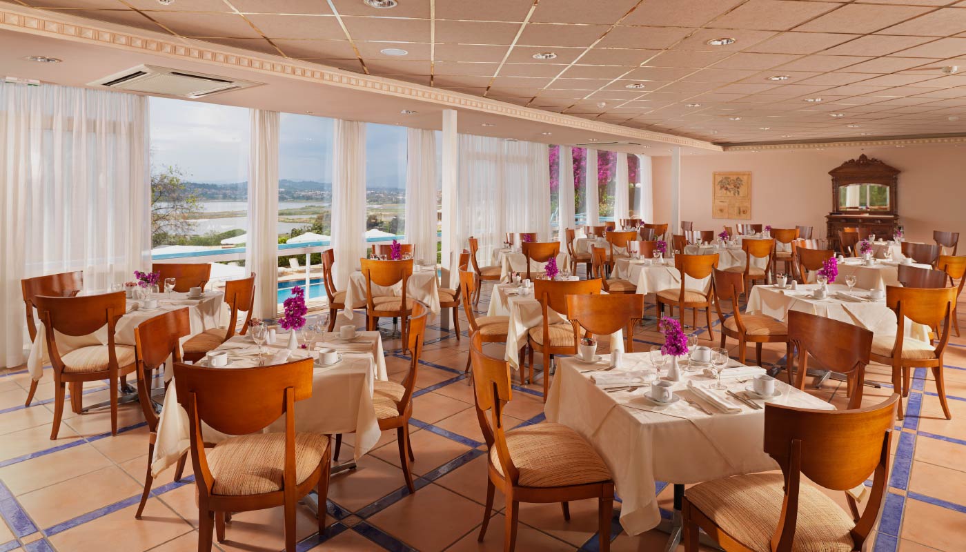 Hotel Divani Corfu Palace restaurant 2.jpg