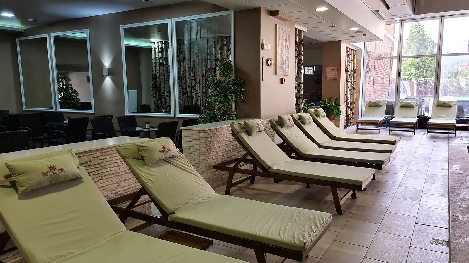 Royal Spa - ležaljke pored bazena.jpg