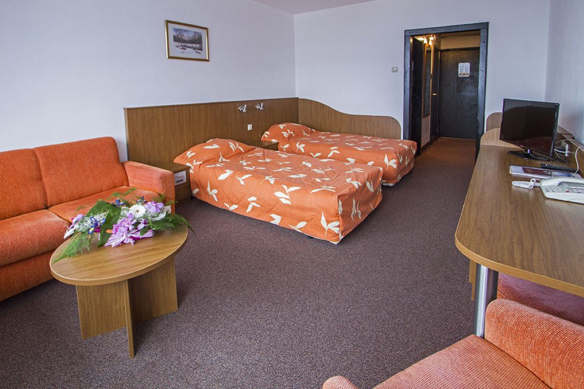 Hotel Samokov-Standardna soba twin beds.jpg