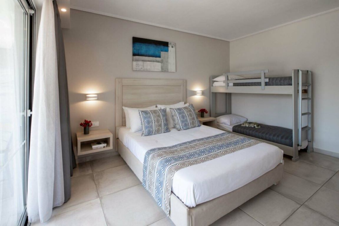 Hotel The Marelen-Superior porodicna soba kreveti na sprat.jpg