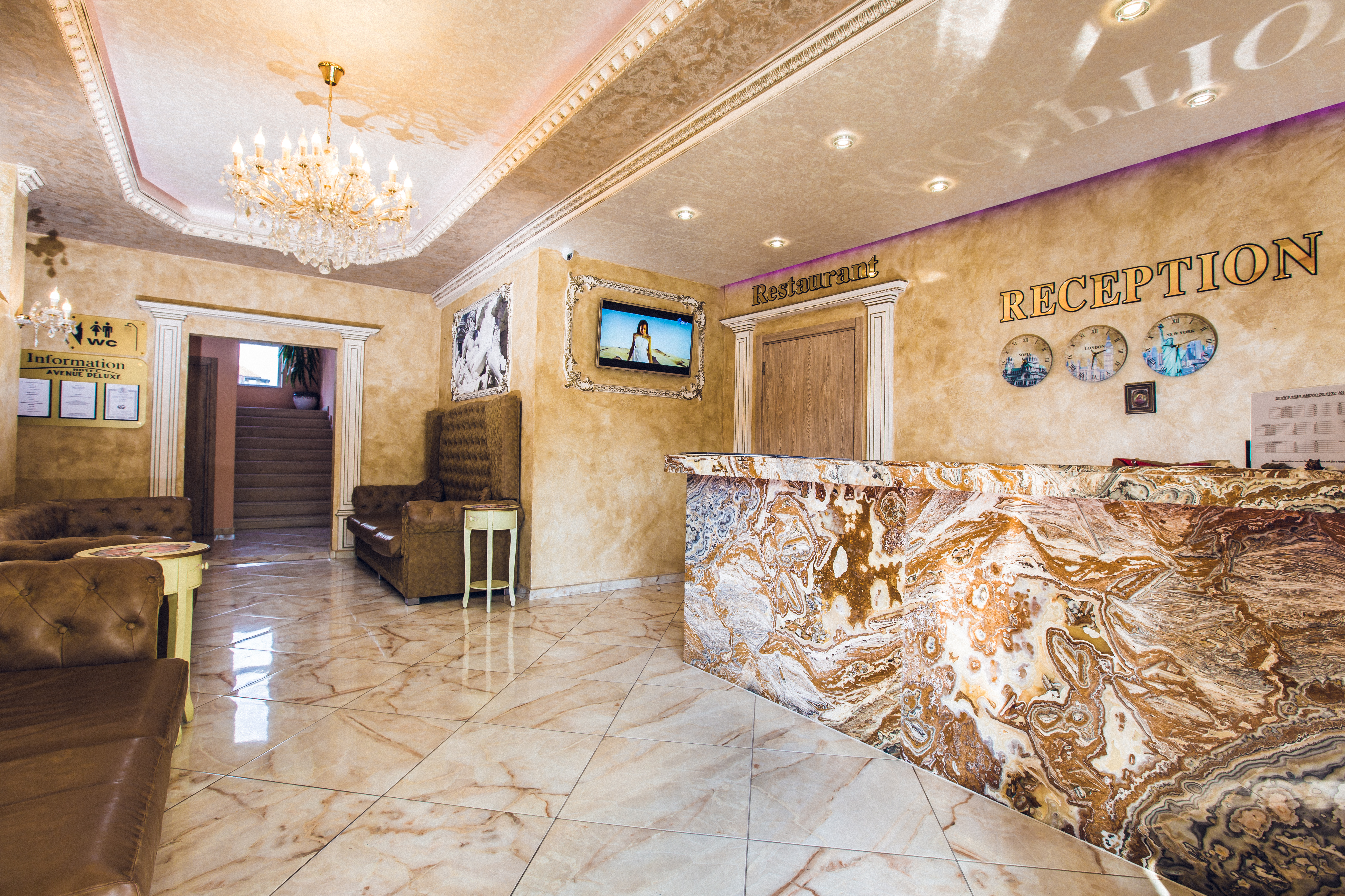 Hotel Avenue Deluxe recepcija