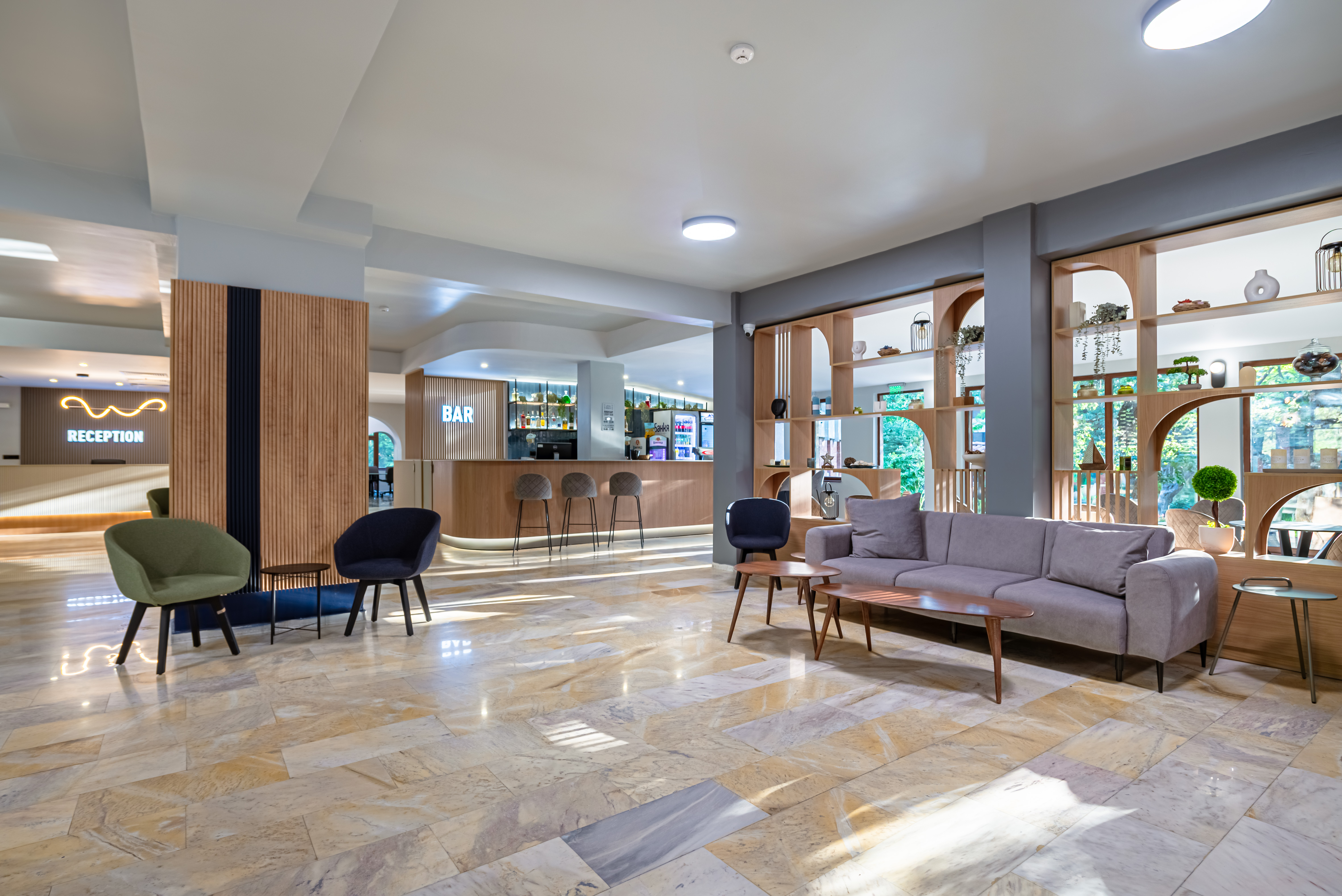 Hotel Preslav loby