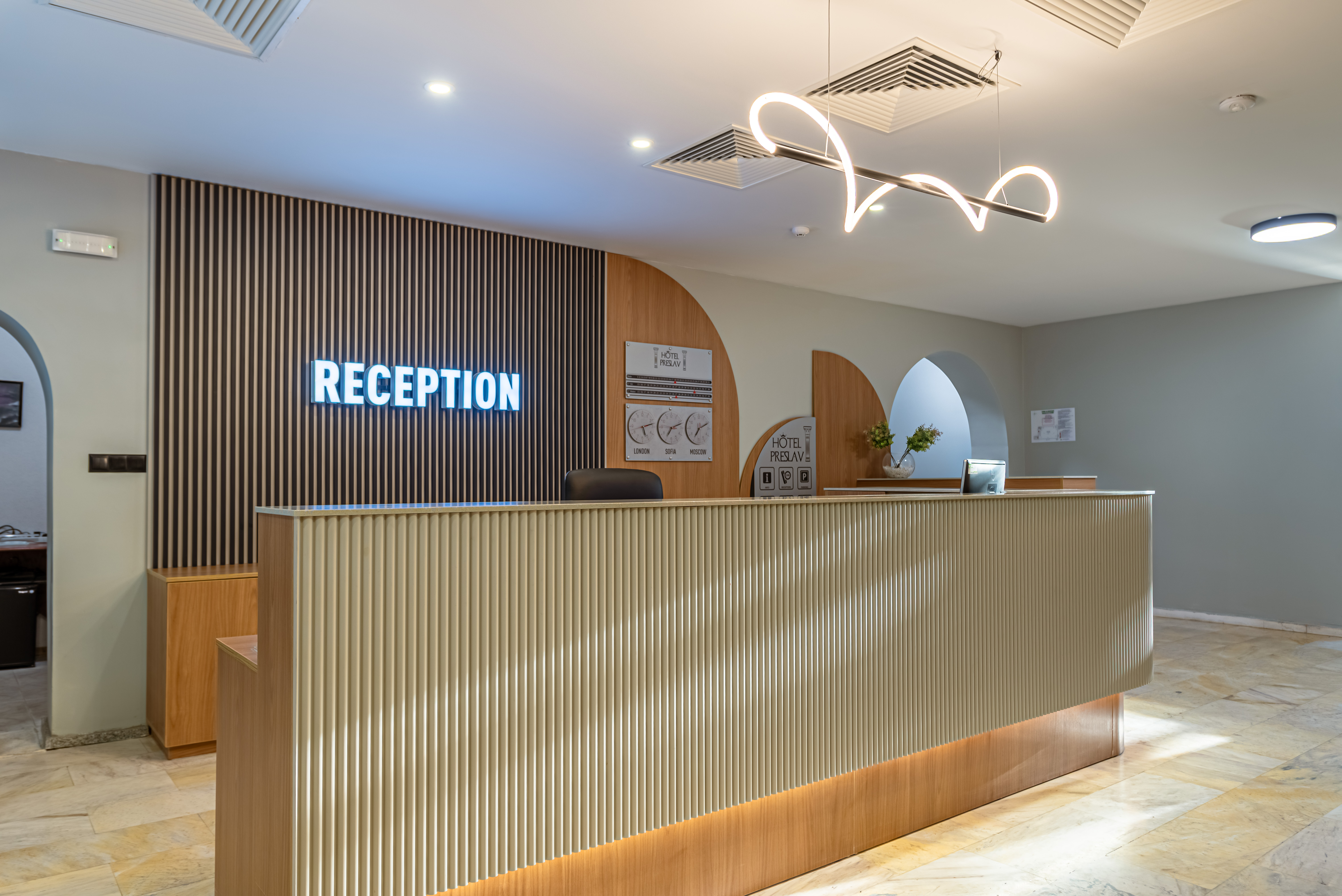 Hotel Preslav recepcija