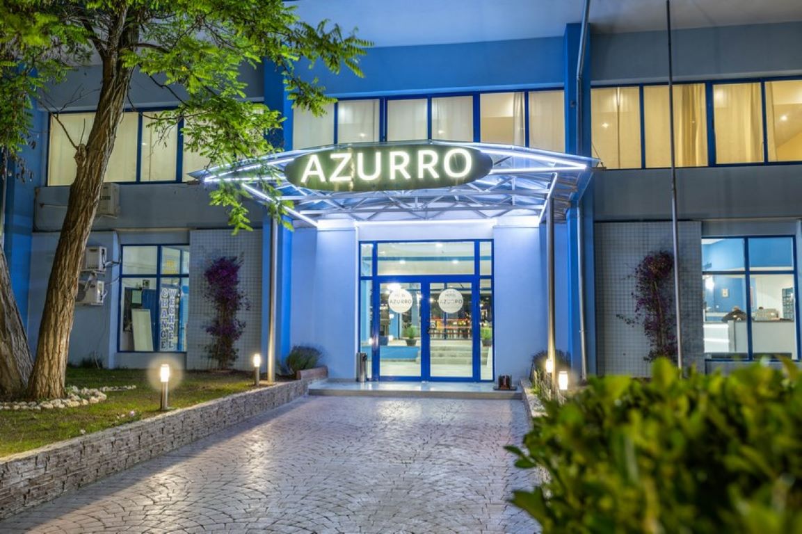 Azurro Hotel-Ulaz u hotel.jpg