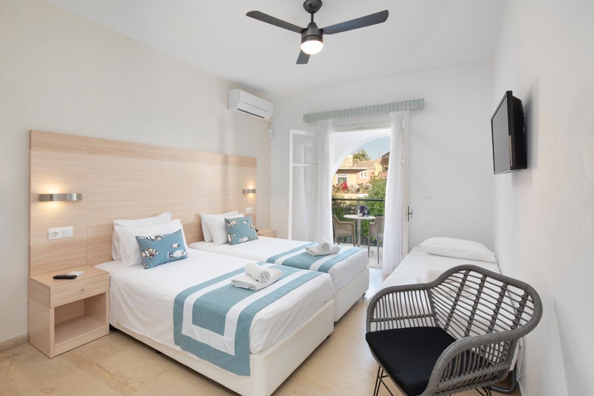 Iliada Beach hotel double twin room.jpg
