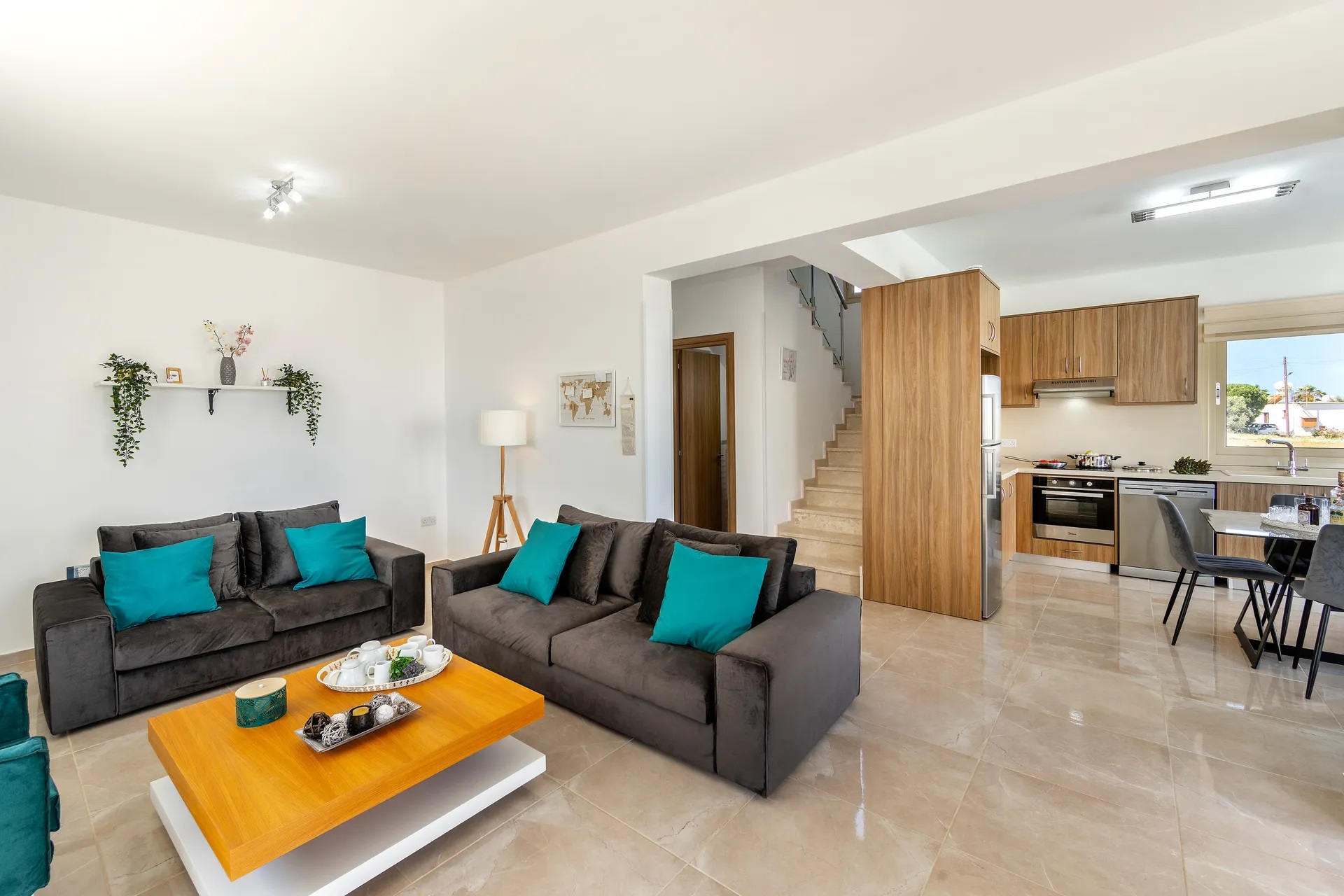 Diana Seaside Villas-Cetvorosobna vila dnevna soba.jpg