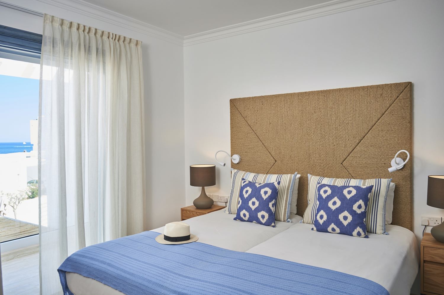 Nausicaa Luxury Villas-Trosobna vila spavaca soba.jpg