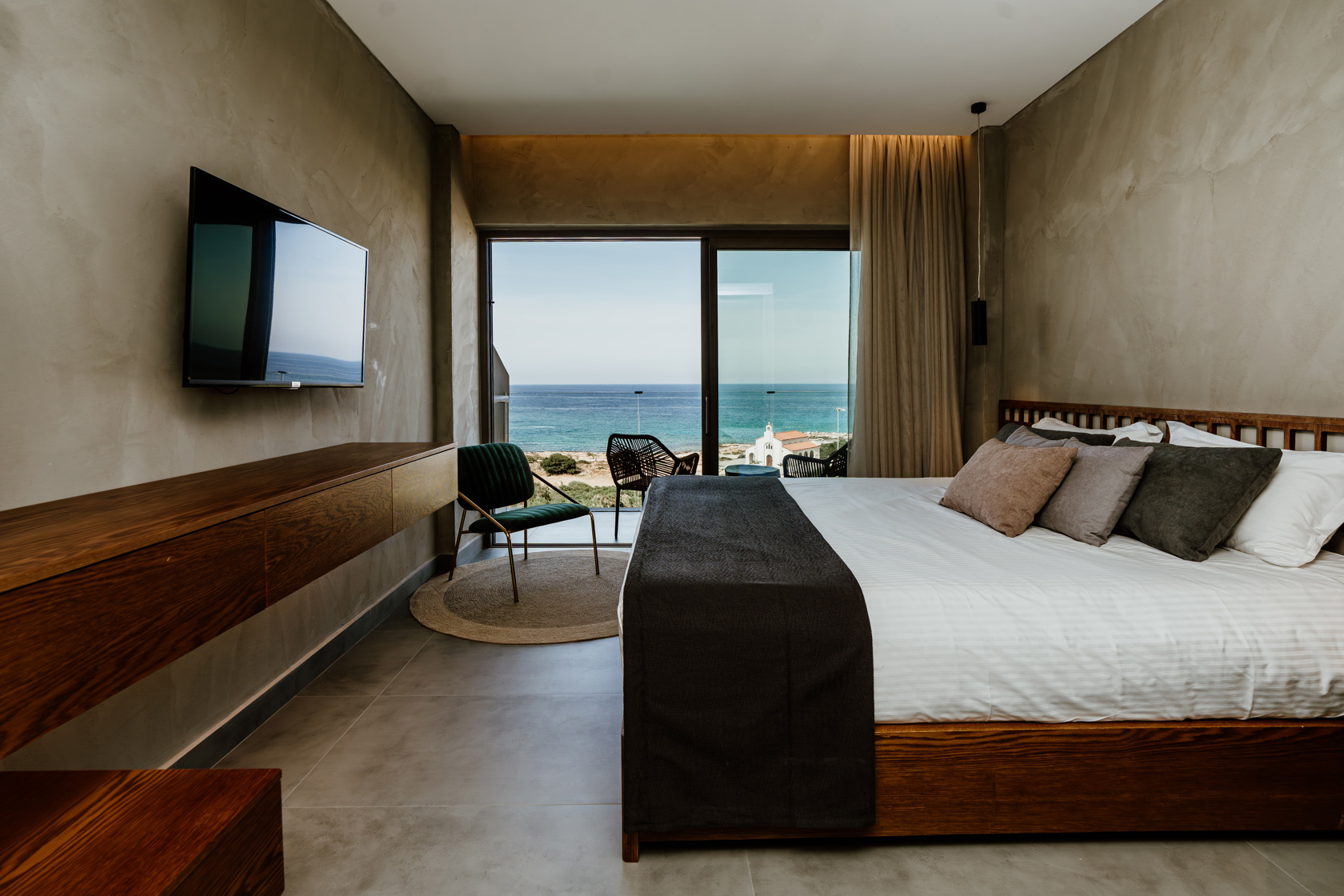 Cavo Zoe Seaside Hotel Protaras-Superior soba pogled more.jpg