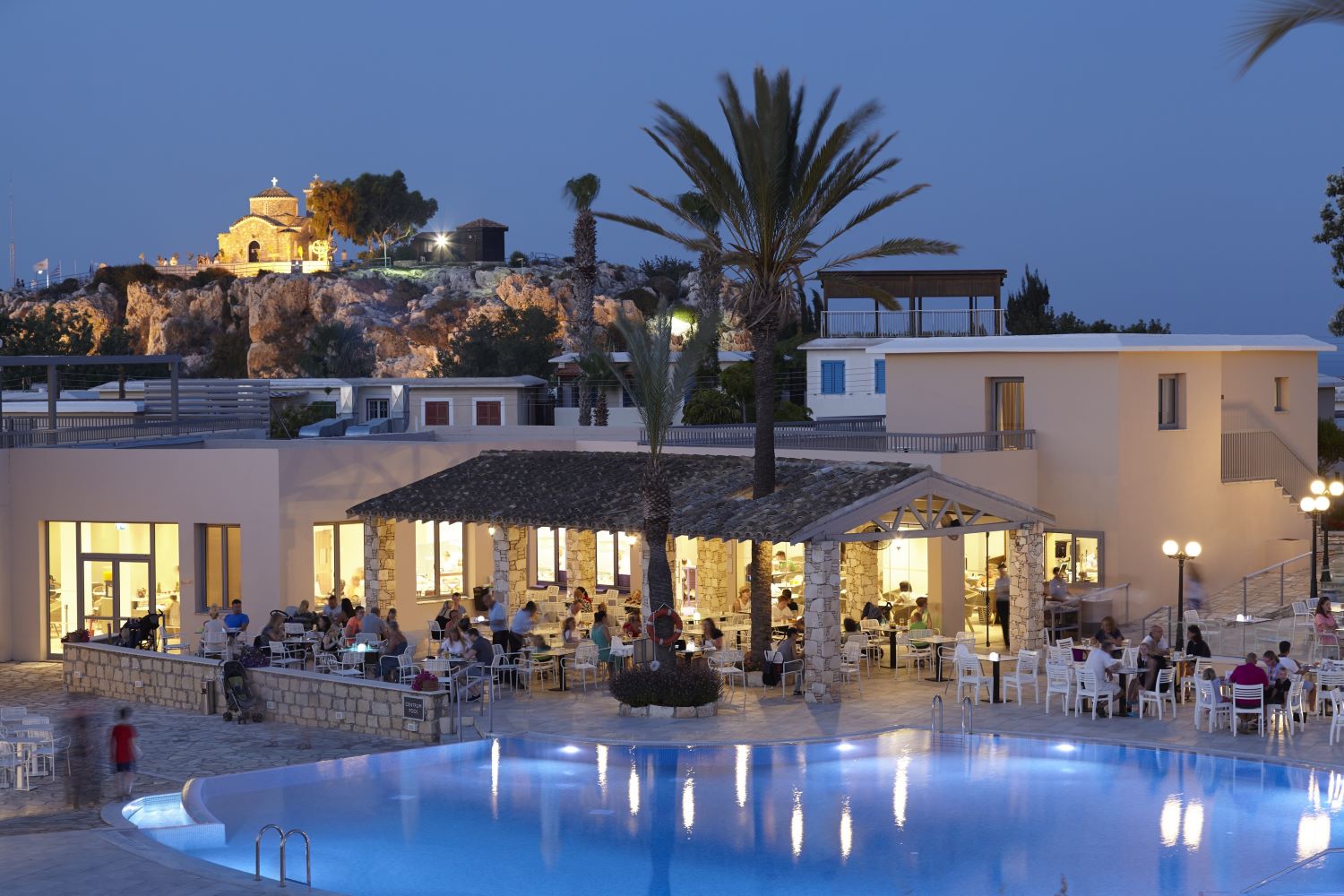 Louis St Elias Resort & Waterpark Hotel-Terasa restoran.jpg