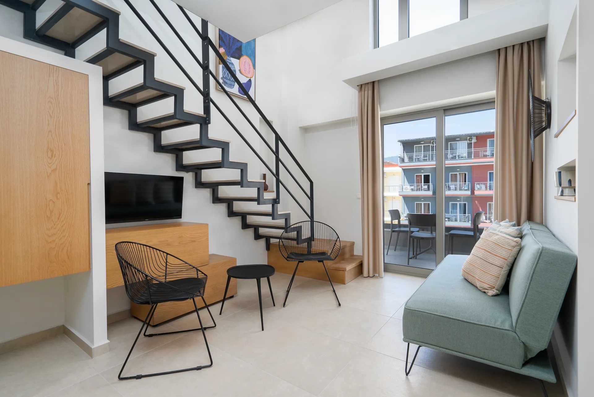 Funtuki Seaside Apartments-Loft soba.jpg