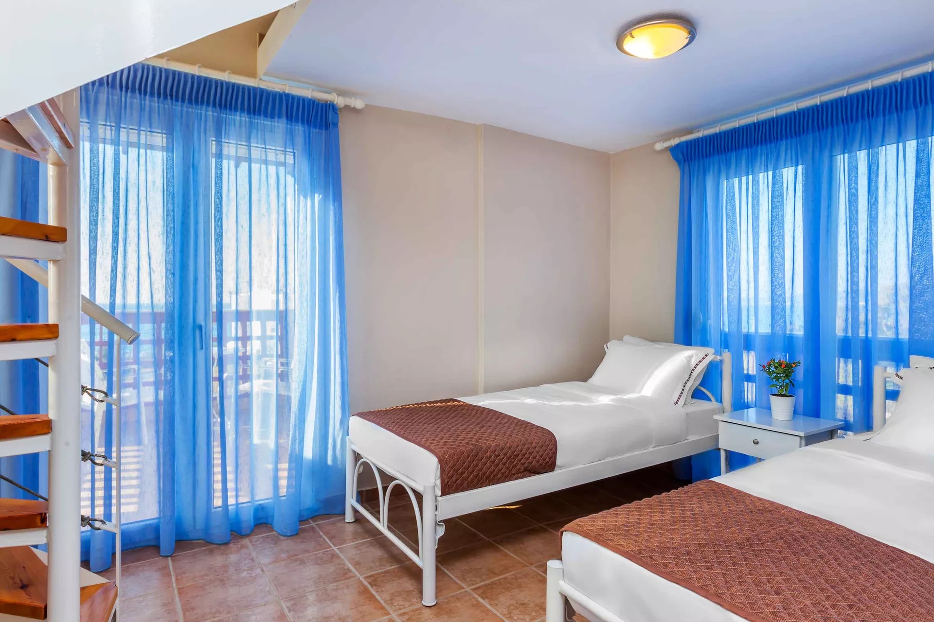 Sunset Villas Possidi-Premium trosobna vila spavaca soba.jpg
