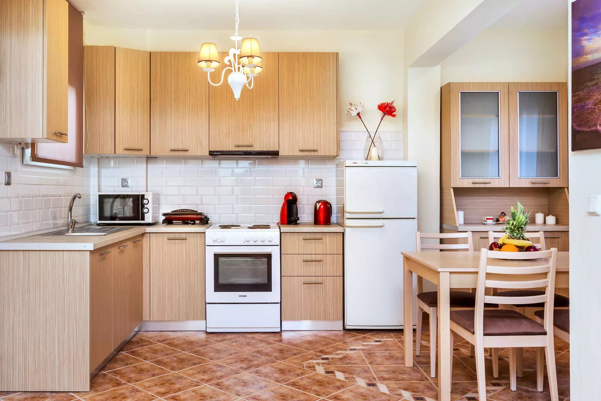 Sunset Villas Possidi-Standardna trosobna vila kuhinja.jpg