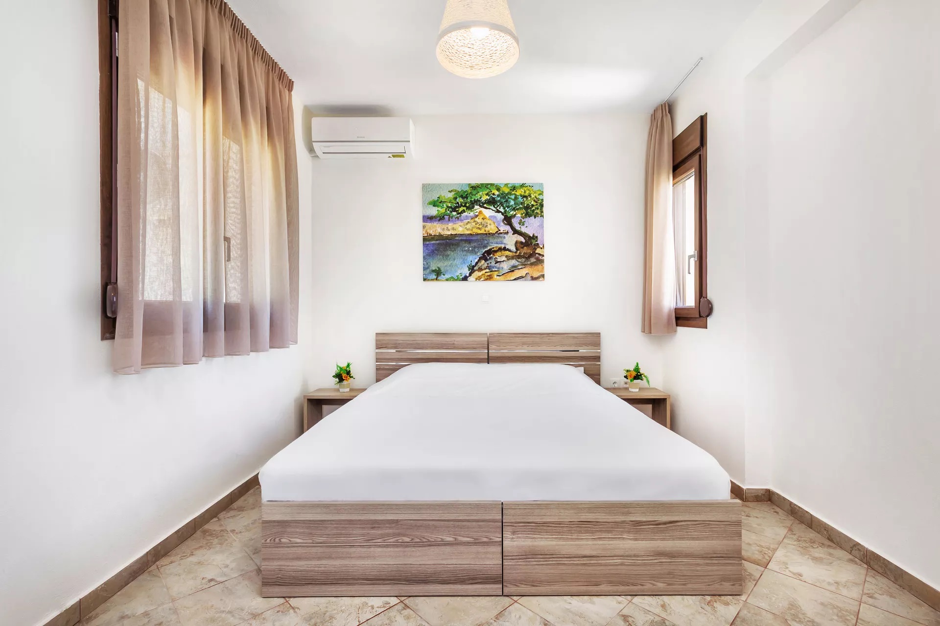 Sunset Villas Possidi-Superior trosobna vila spavaca soba.jpg