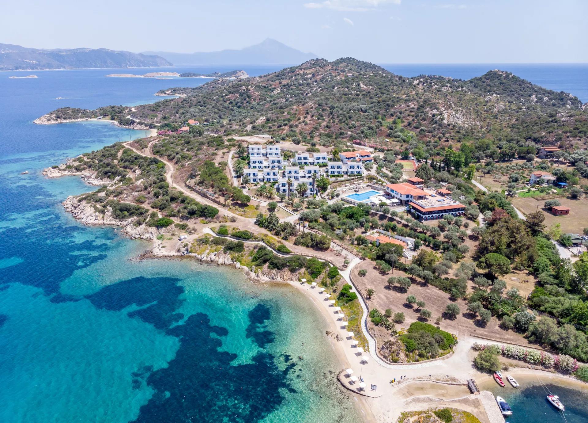 Agonissi Resort satelitski prikaz hotela.jpg