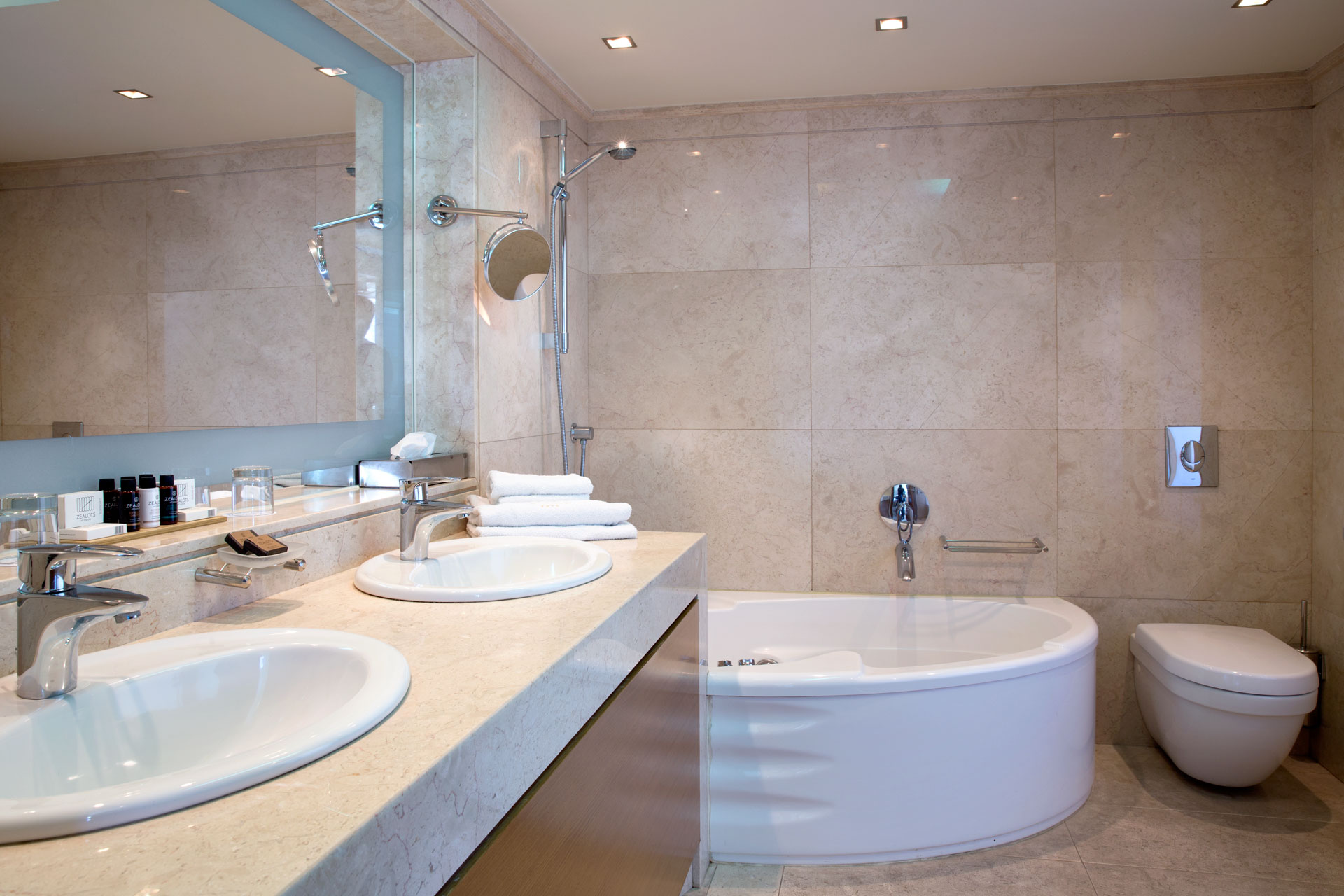 Hotel Golden Age Athens executive suite bathroom.jpg