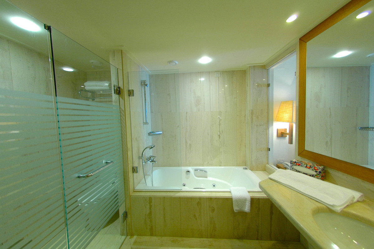 Ionian Blue Hotel Junior Suite SV with Pool Bathroom.jpg