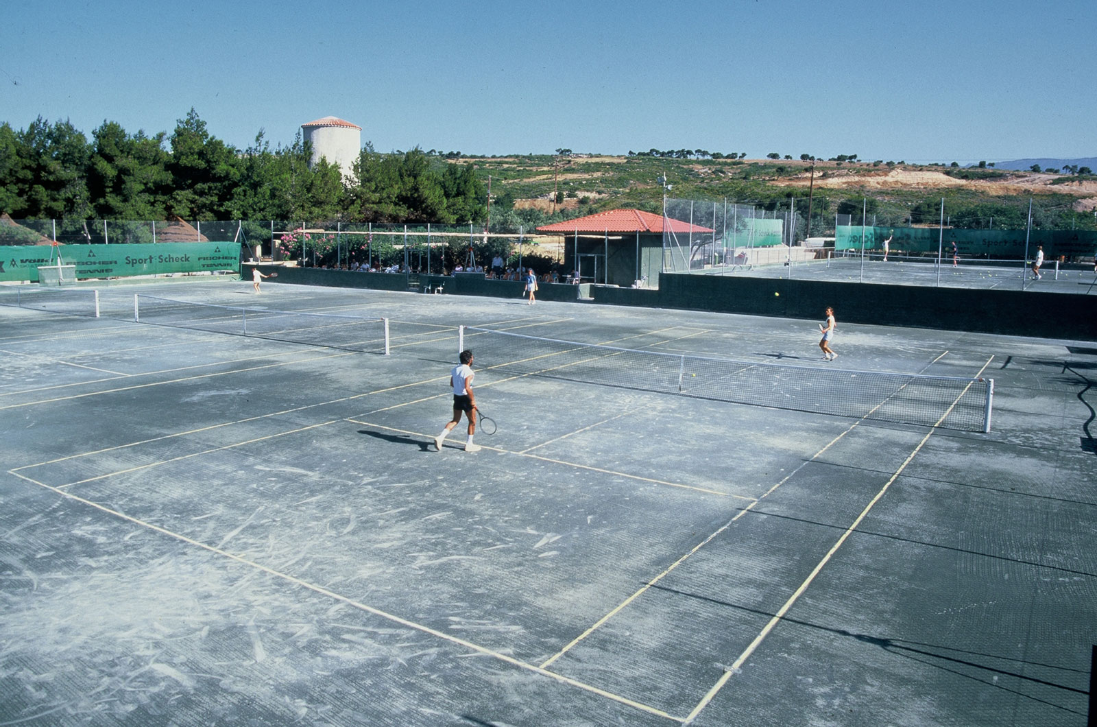Hotel Kalamaki Beach Resort tennis courts.jpg