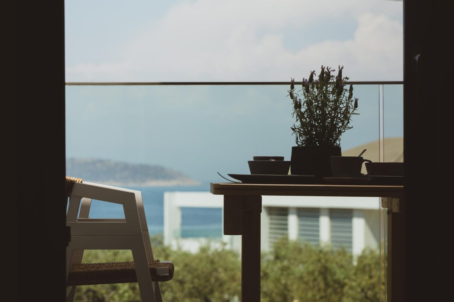 Hotel Essentia Vita balkon apartmana sa pogledom na more.jpg