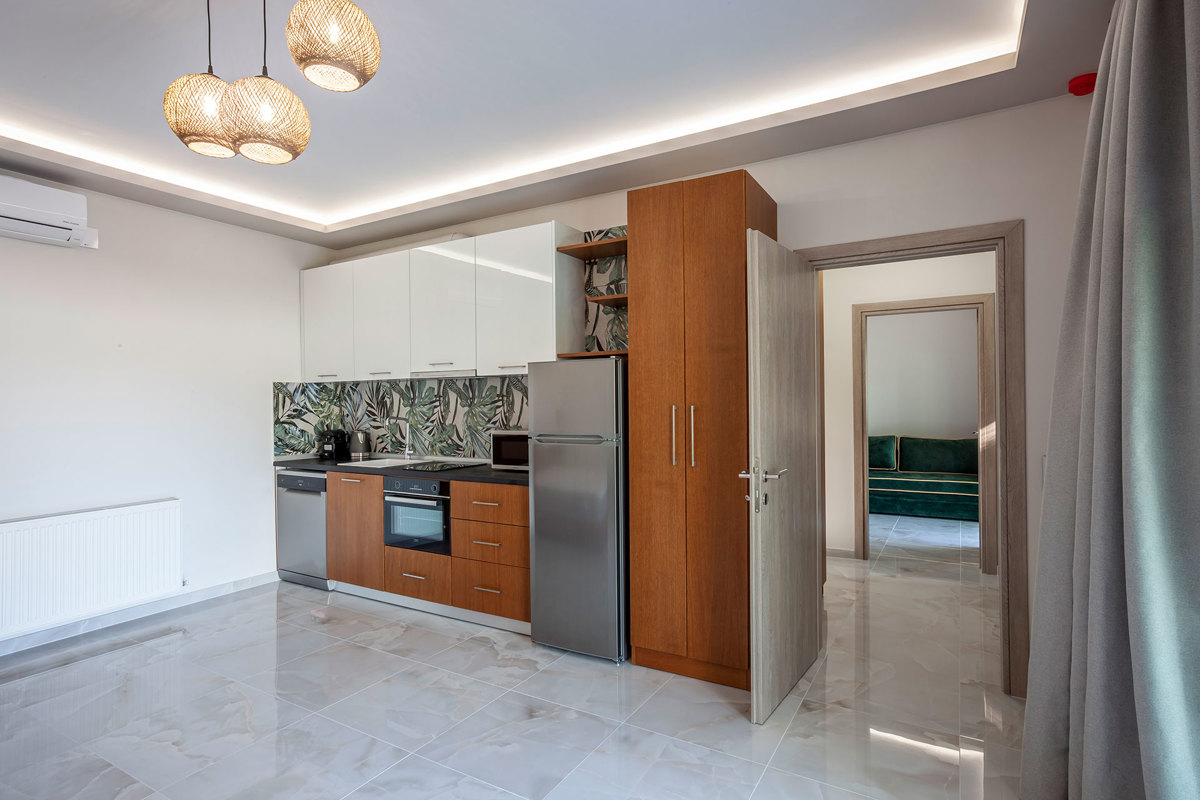 Apartment Chalkidiki-Olia Residence porodicni luksuzni suite kuhinja.jpg
