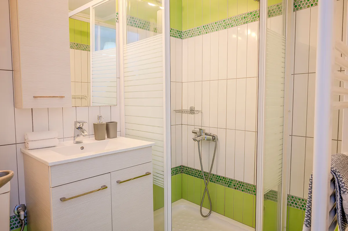 Evangelia Rooms and Apartments - Superior Apartment - Complex A kupatilo