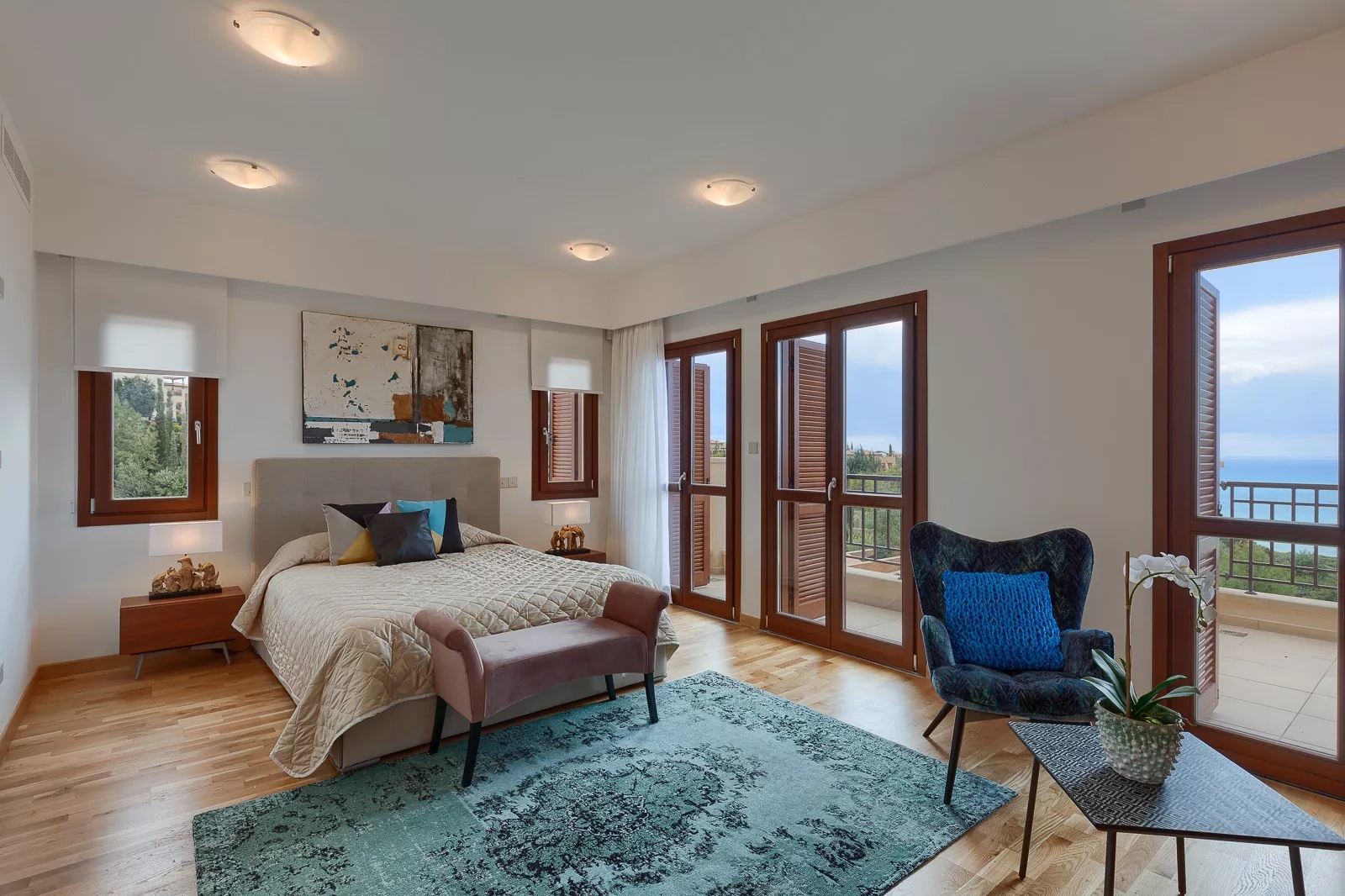 Aphrodite Hills Holiday Residences Elite Villas-Cetvorosobna Elite superior vila spavaca soba.jpg