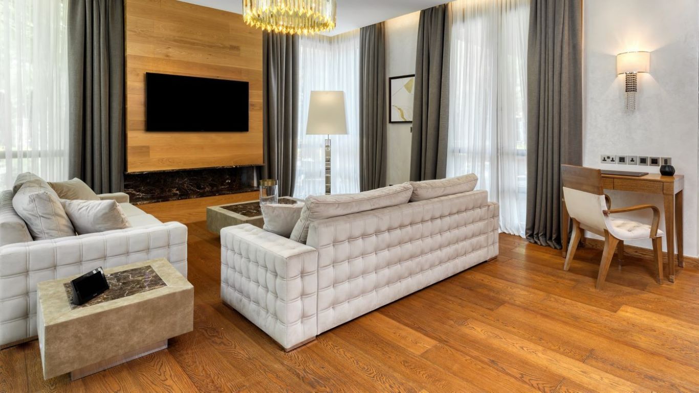 Parklane Hotel-Park dvosobna vila dnevna soba.jpg
