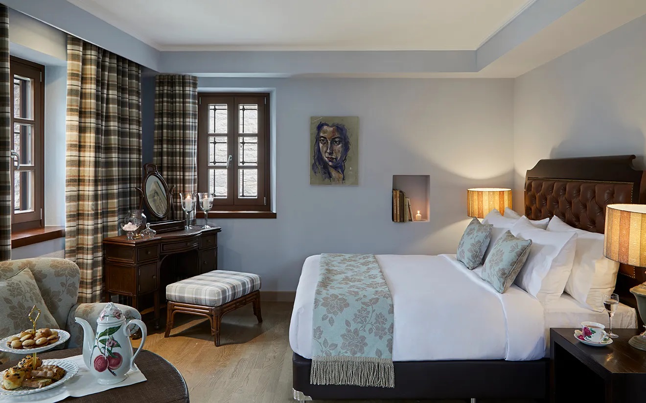 Mount Grace Suites & Spa Zagori-Superior connectiong suite split level.jpg