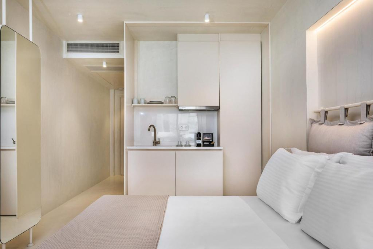Cocoons Luxury Suites & Villas izgled apartmana sa jednom spavaćom sobom.jpg