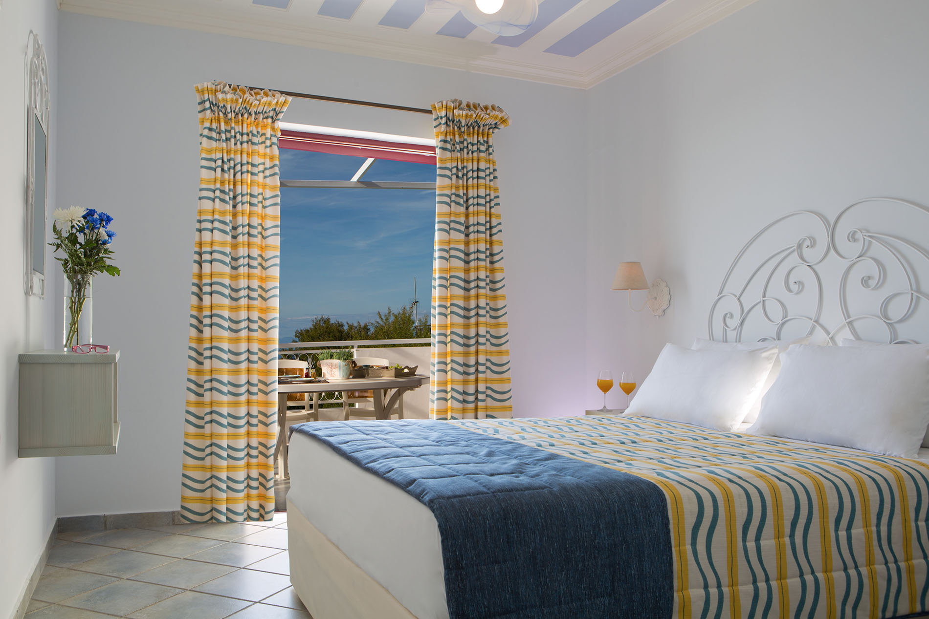 Exanthia Villas Lefkada-Trosoban apartman druga spavaca soba.jpg