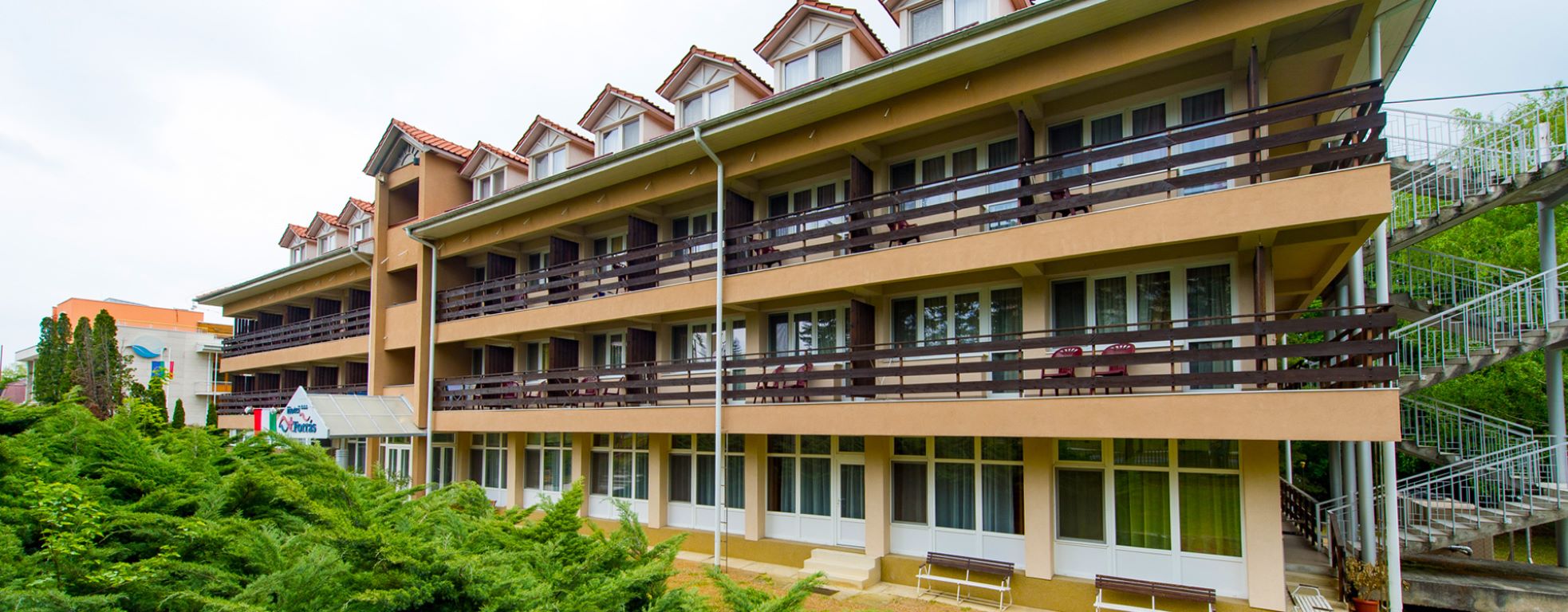 Hotel Forras Zalakaros-Zgrada hotela.jpg