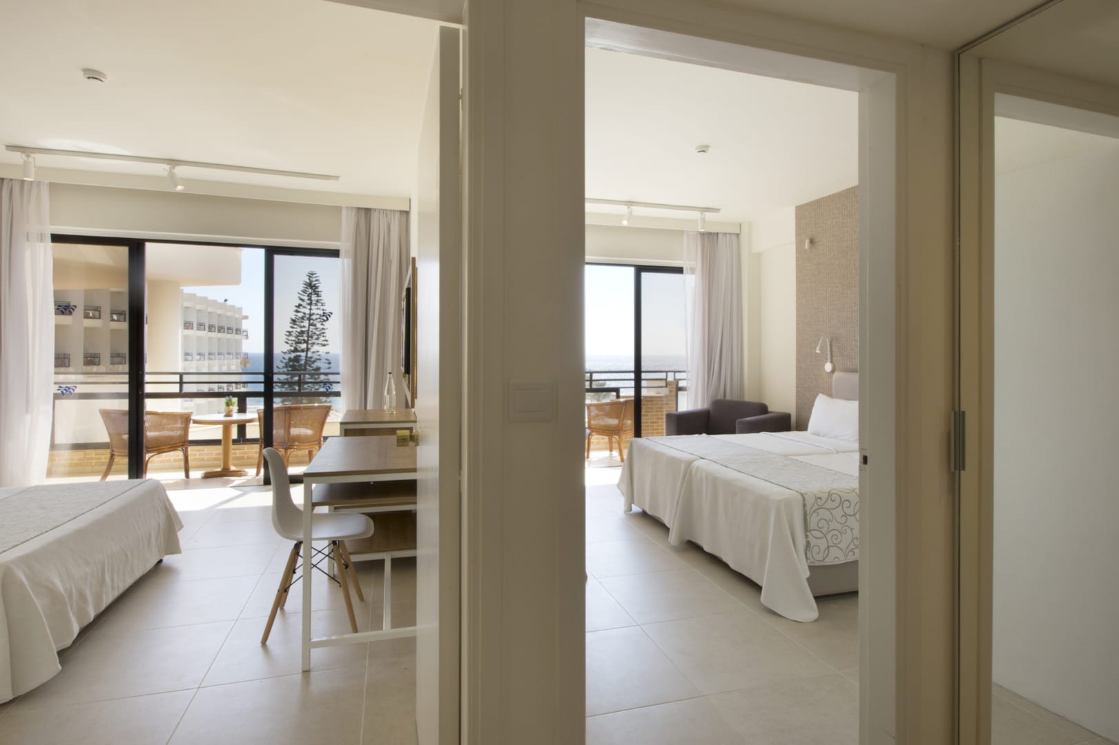 Venus Beach Hotel izgled porodičnog apartmana.jpg