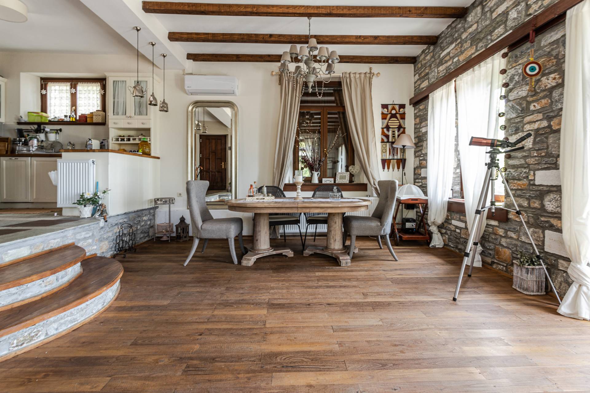 Pelion Homes vila Jasmine dnevni boravak.jpg