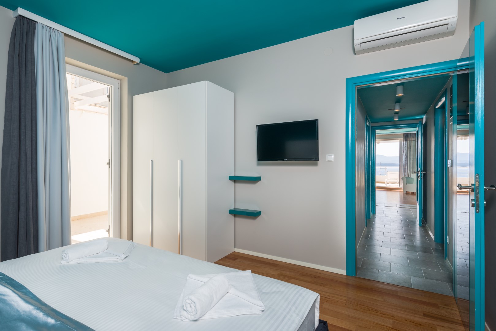 Villa Azzurra-Dvosoban apartman spavaca soba.jpg