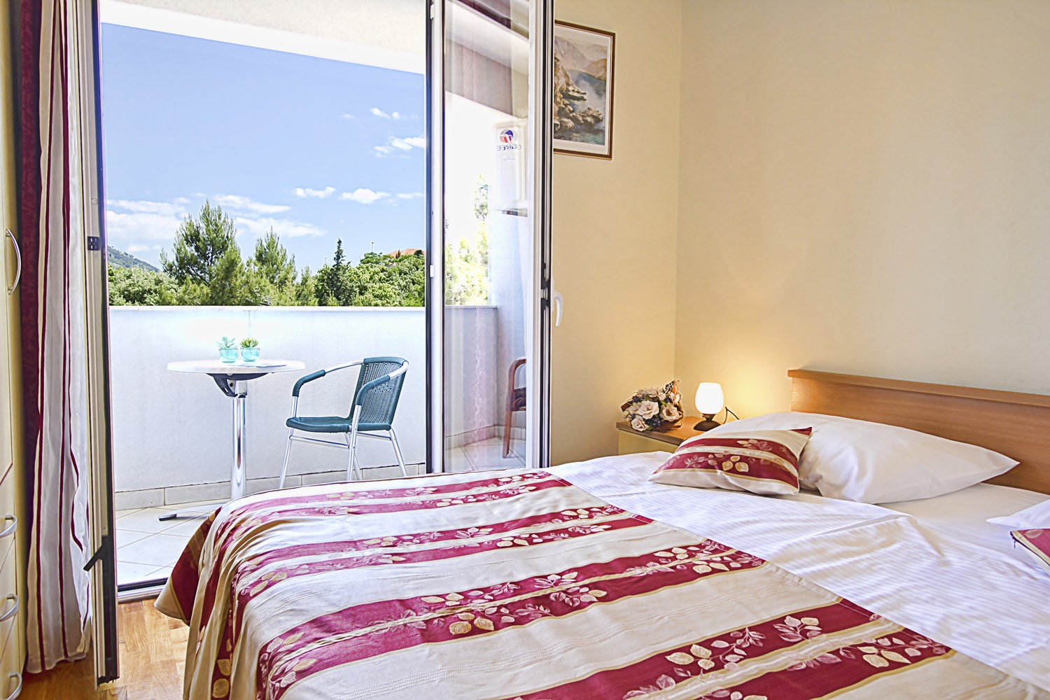 Villa Erna-Dvosoban apartman spavaca soba.jpg