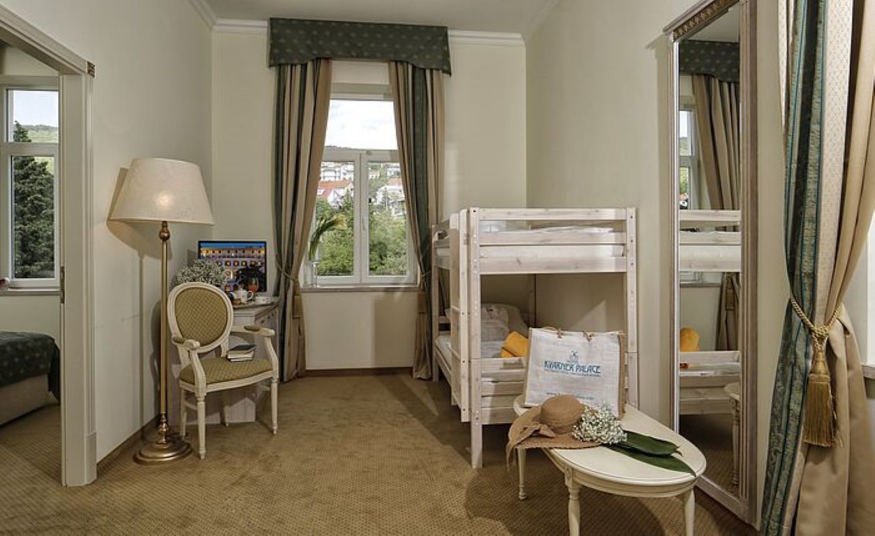 Kvarner Palace-Porodicni apartman pogled kopno.jpg