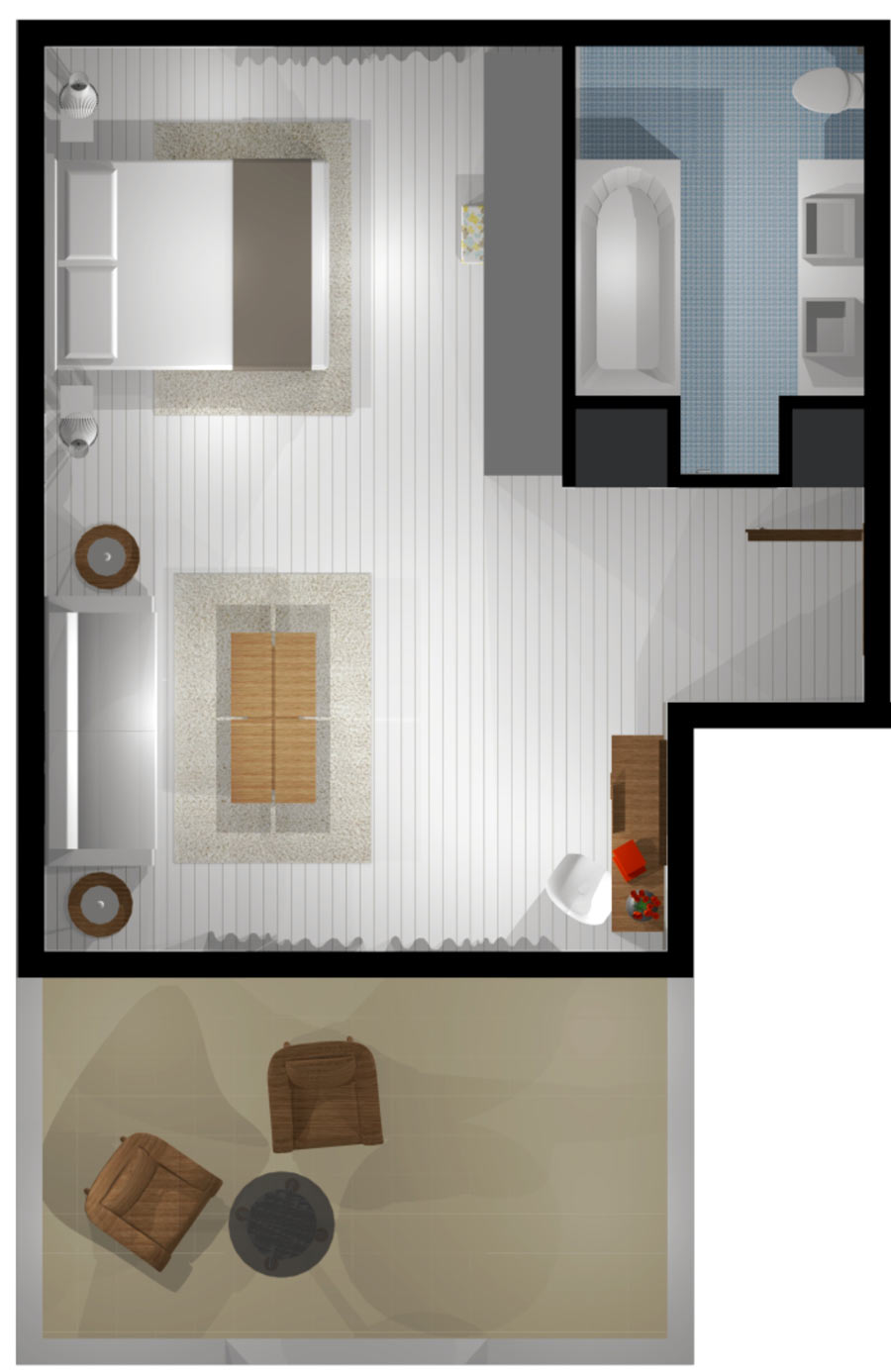 Krotiri resort hotel junior suite raspored.jpg
