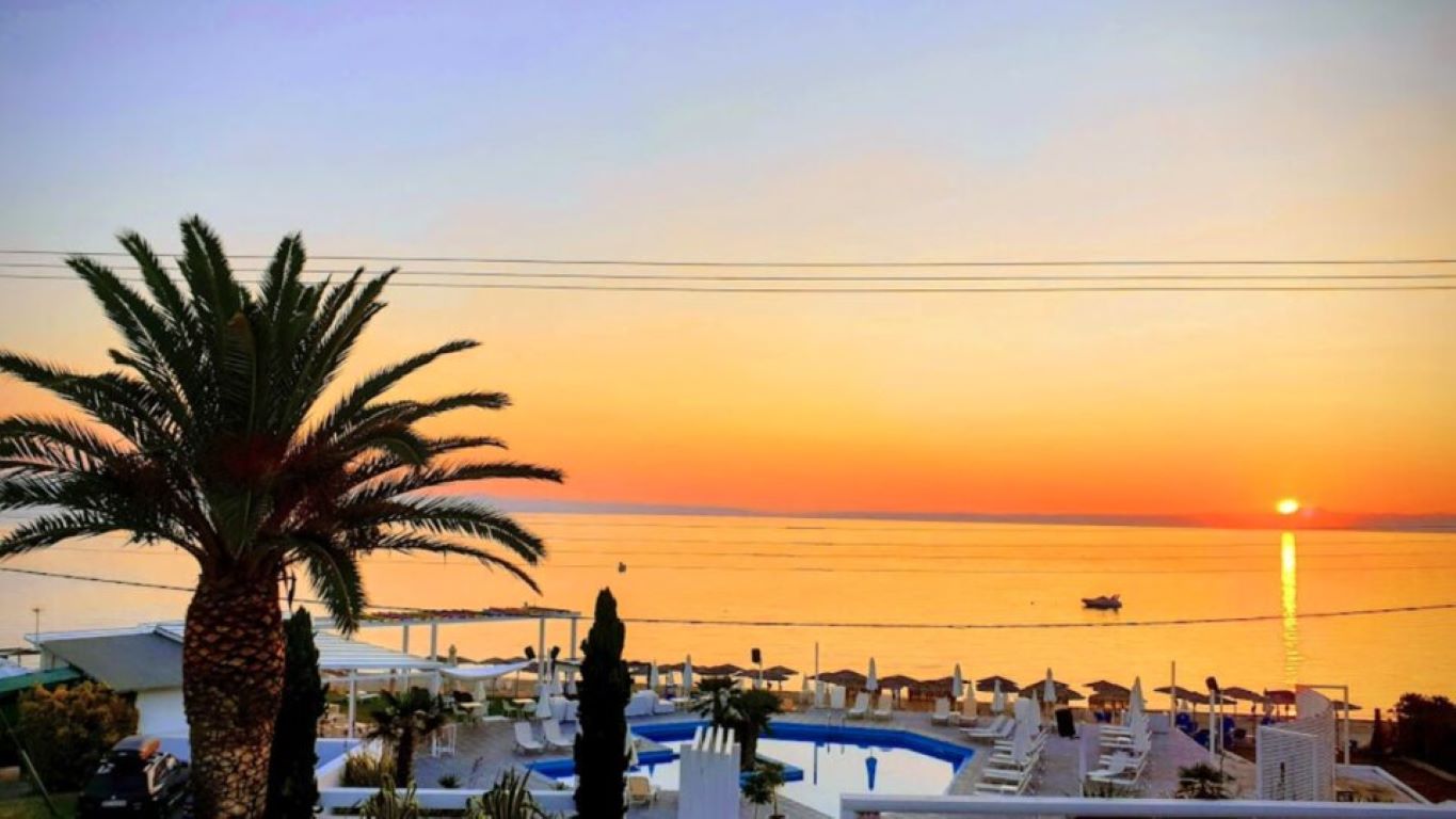 Hotel Al Mare-Zalazak sunca.jpg