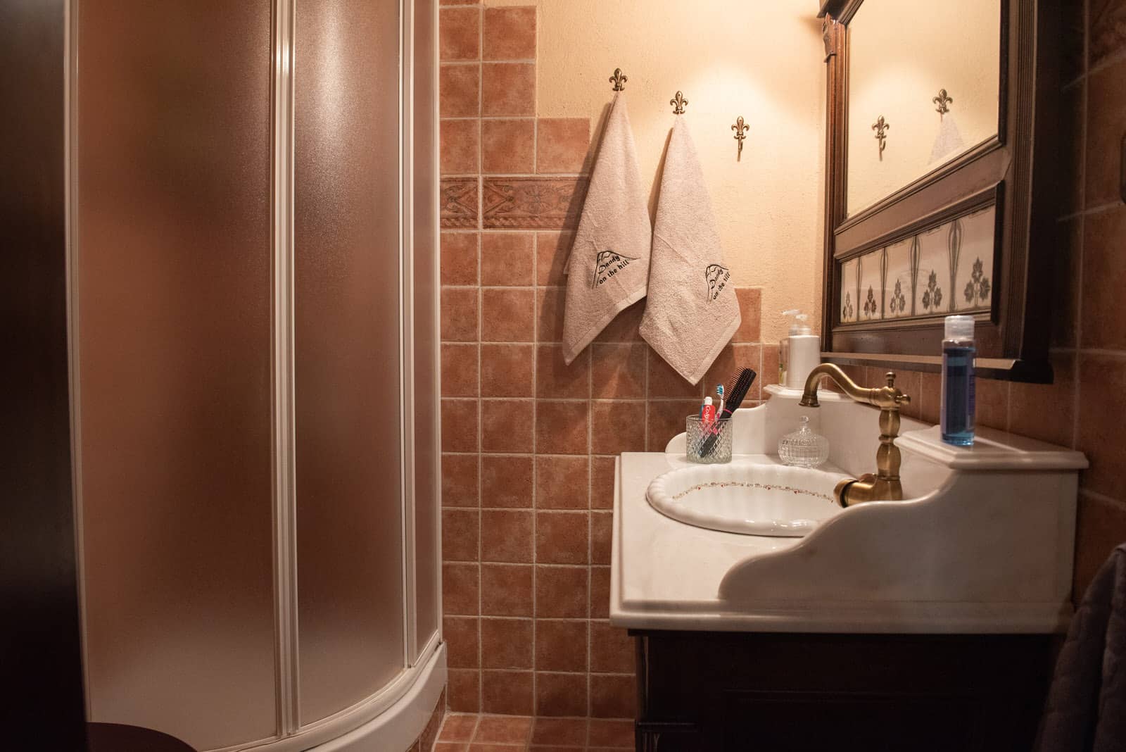 Dandy on the Hill in Arnaia 4 Seasons Maisonette kupatilo.jpg