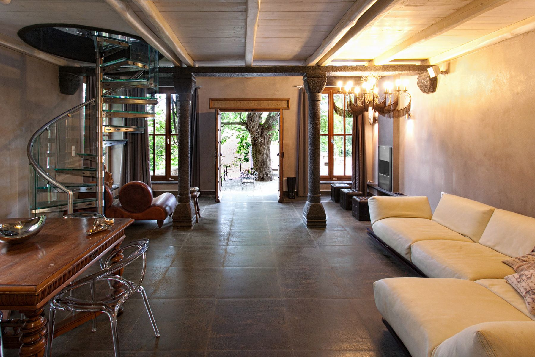 Cascara Villas vila Cascara Spa dnevni boravak.jpg