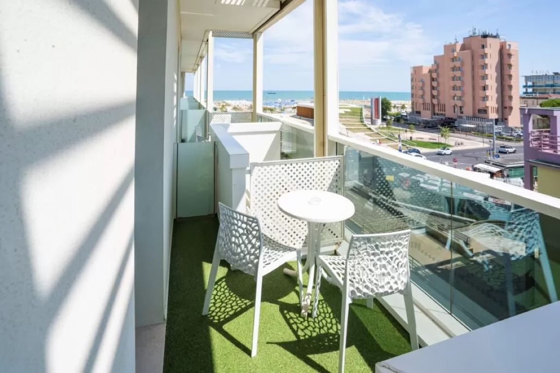 Villa Rosa Rimini Hotel-Pogled na more.jpg