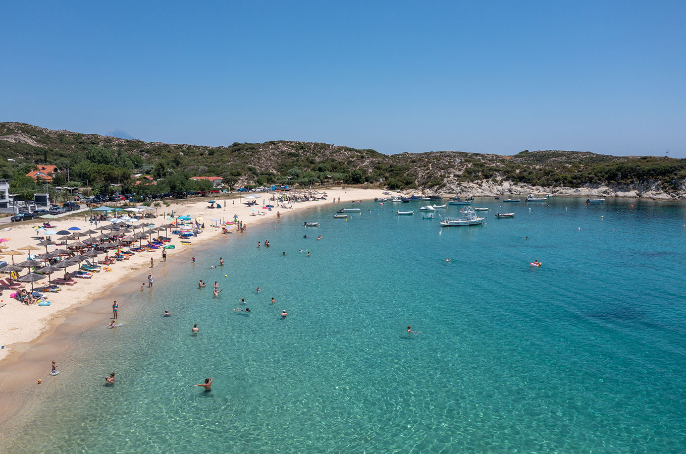 The Black Pearl Villas Halkidiki-Pogled na plazu.jpg