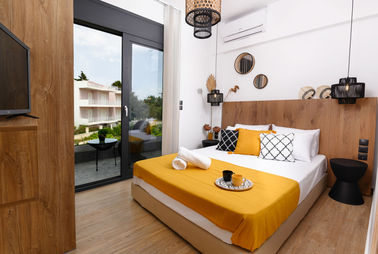 Versa Villas Preveza-Blue vila spavaca soba.jpg