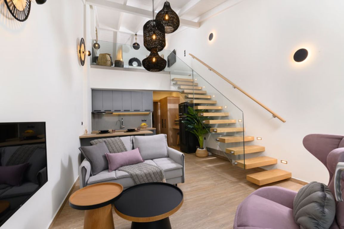 Versa Villas Preveza-Grey vila dnevna soba.jpg