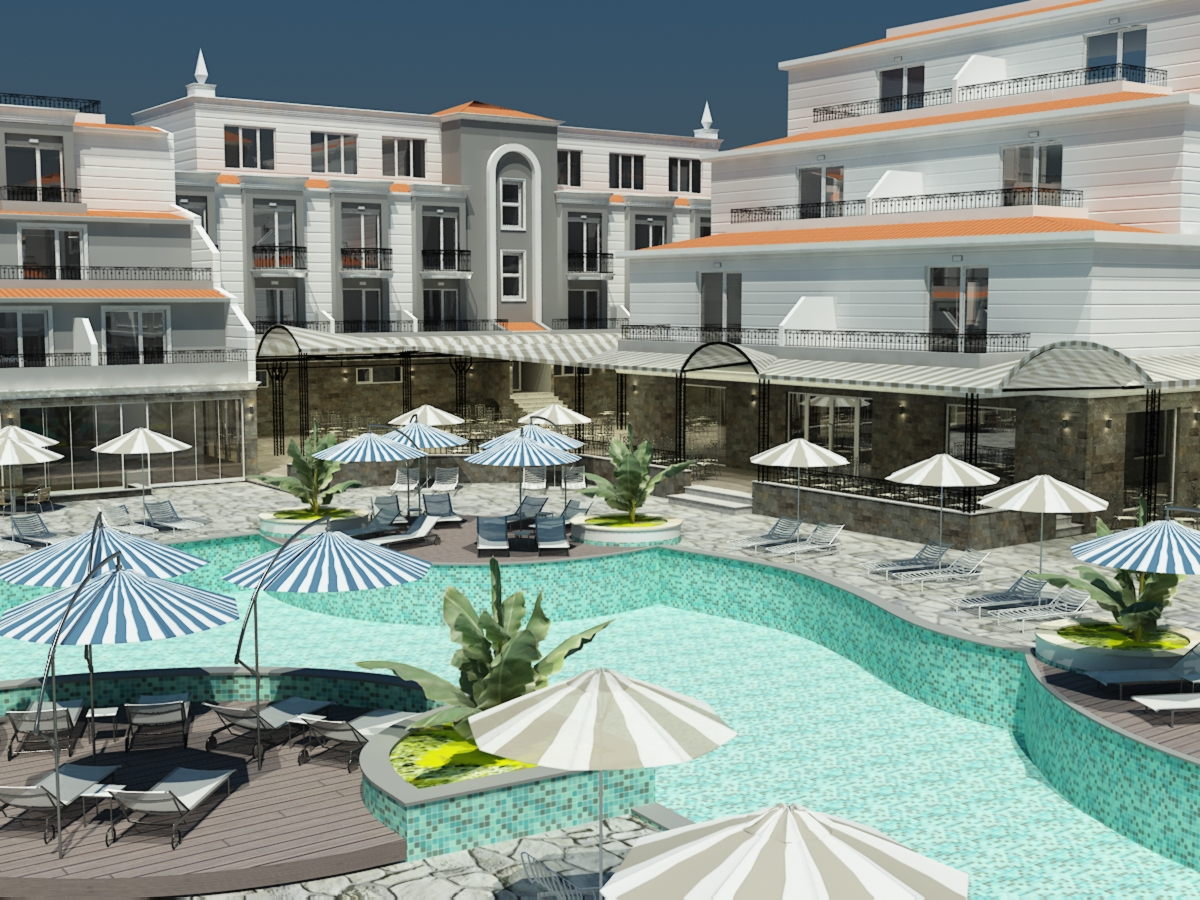 Hotel Martinez izgled bazena
