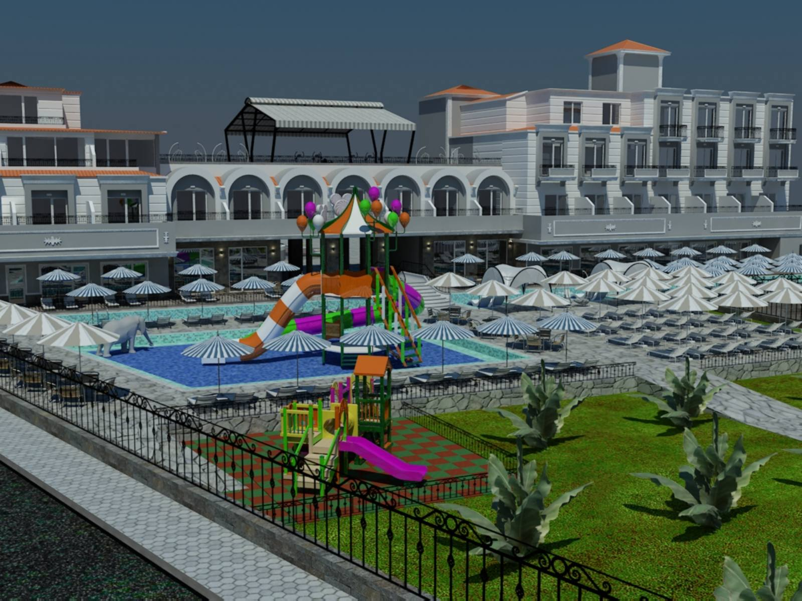 Hotel Martinez dečiji bazen