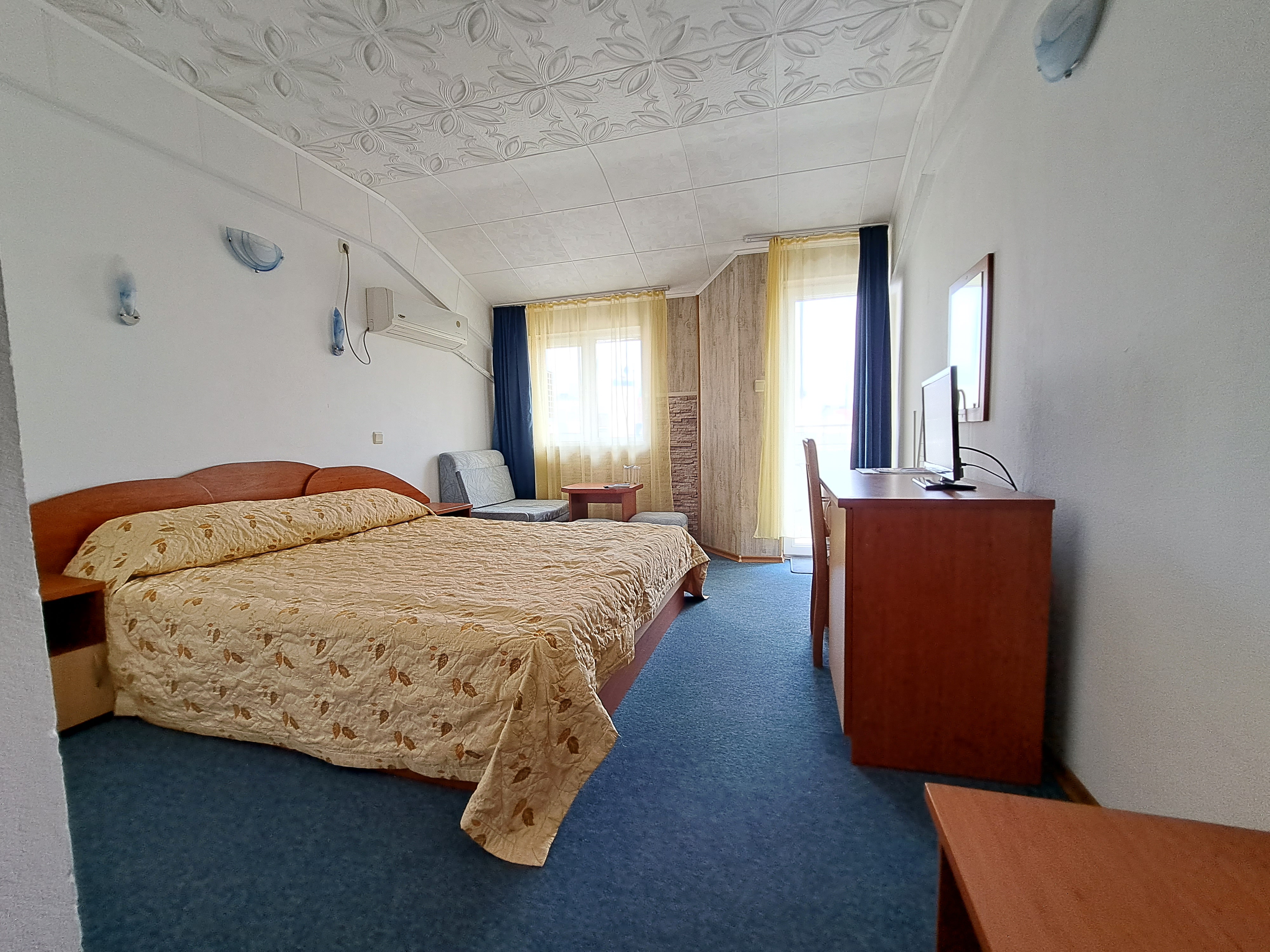 Family hotel Poseidon izgled dvokrevetne sobe
