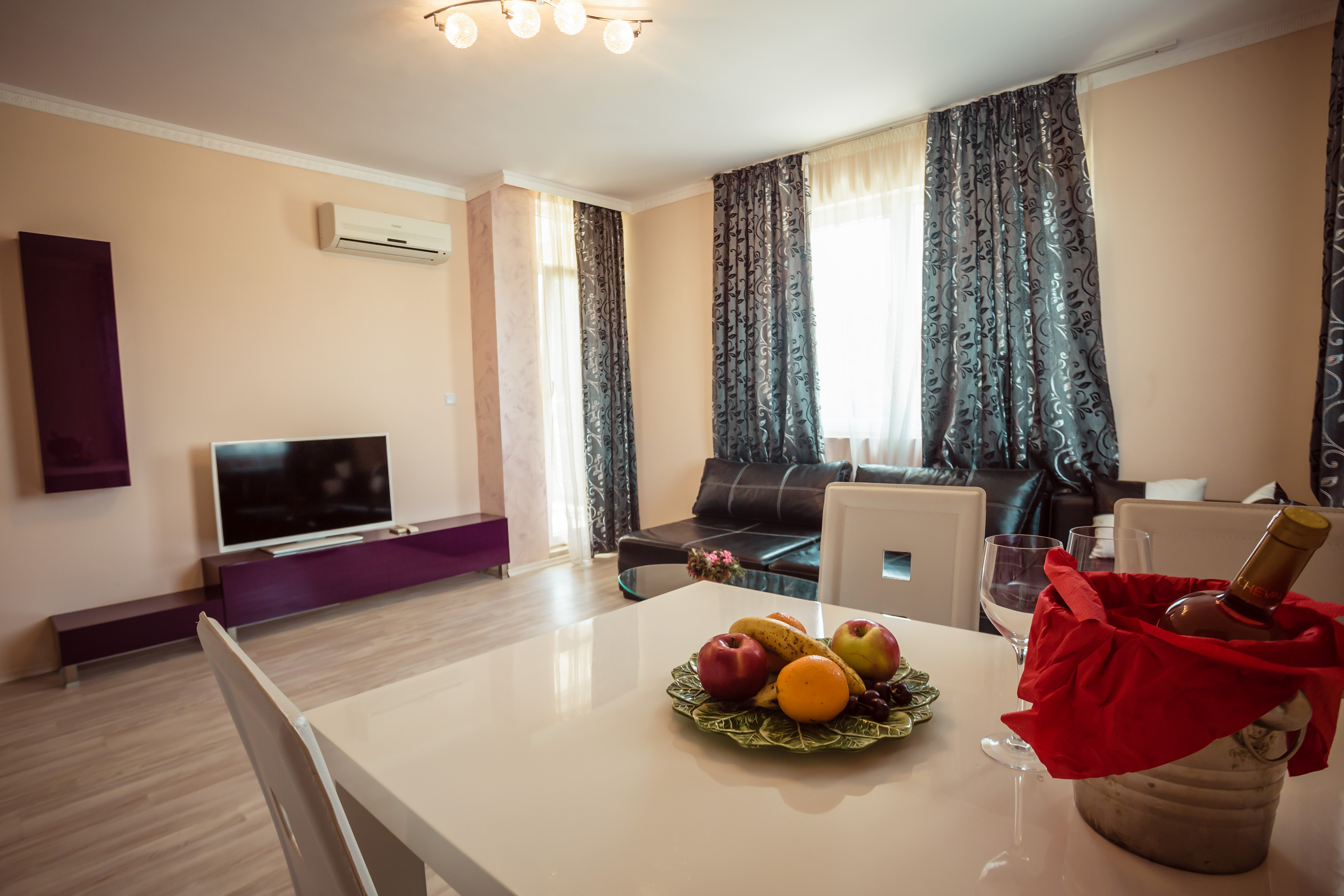 Hotel Bahami residence dnevni boravak apartmana