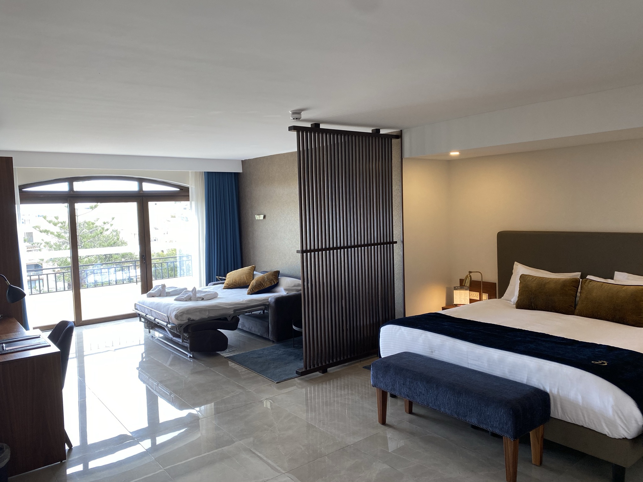 The Duke Boutique Hotel-Soba pogled bašta.jpeg